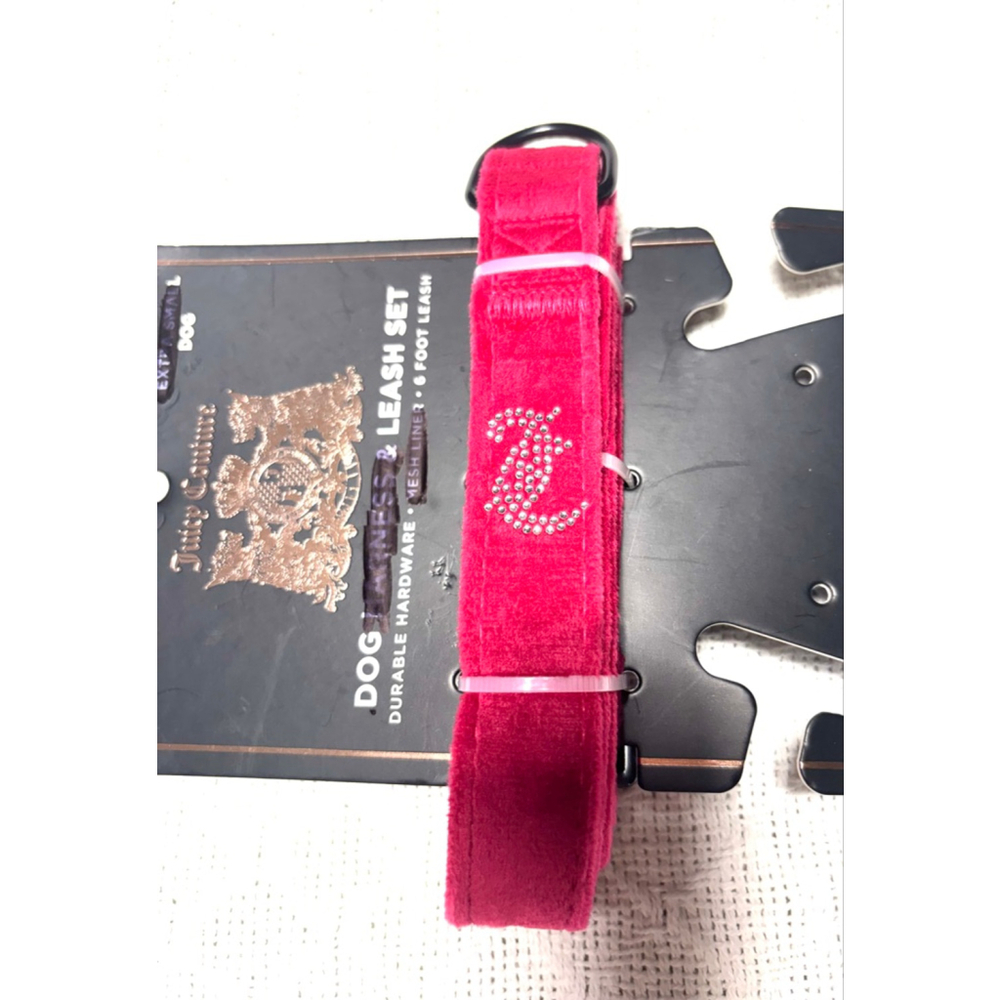 New Juicy Couture Bling Boujee Hot Pink 6 Foot Long Dog Leash